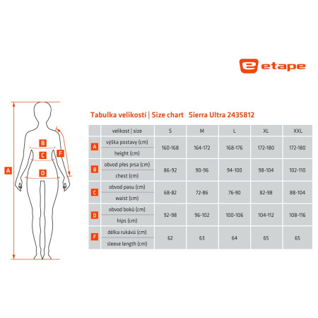 Damenjacke Etape Sierra Ultra