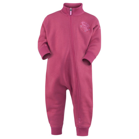 Kinder-Skianzug Devold Polar Baby Playsuit rosa Raspberry