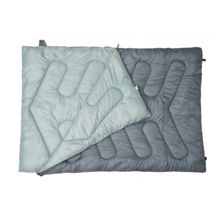 Schlafsack Vango Ember Double türkis/grau. mineral green