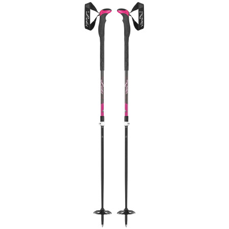 Damen Trekkingstöcke Leki Aergonlite 2 Lady schwarz/rosa DarkanthraciteBerryWhite
