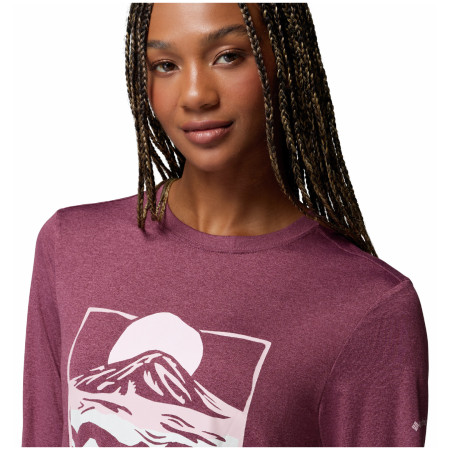 Damen-T-Shirt Columbia Parsons Point™ LS Graphic Tee