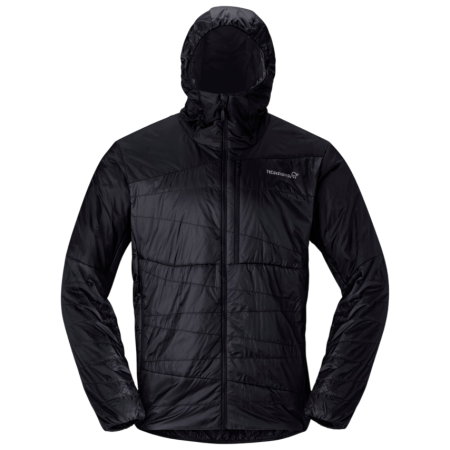 Herrenjacke Norrona falketind thermo40 Zip Hood schwarz Caviar Black