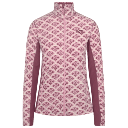 Damen-Sweatshirt Kari Traa Thalena Fleece hellrosa plum