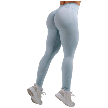 Damen-Leggings Nebbia High-Waist Extra Push-Up Leggings Primal hellblau LIGHT BLUE