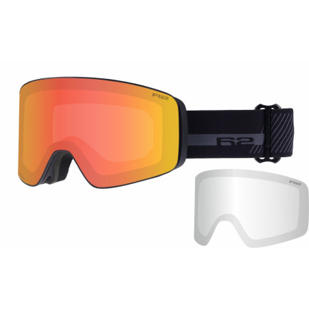 Skibrille R2 Spectra ATG08C schwarz