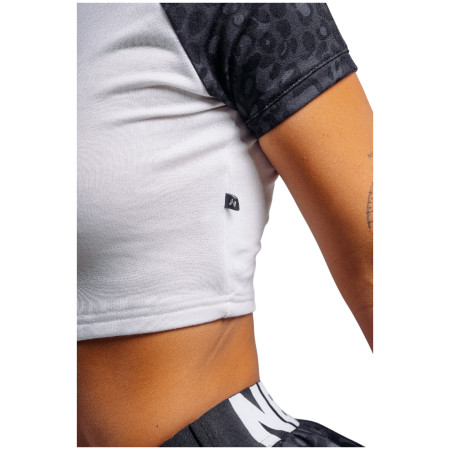 Damen-T-Shirt Nebbia Crop Top Leopard '97 Primal