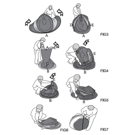 Wurfzelt Cattara Bovec 2