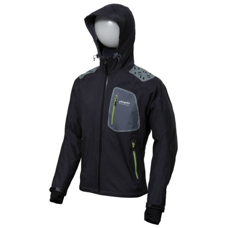 Herrenjacke Pinguin Axon schwarz/gelb