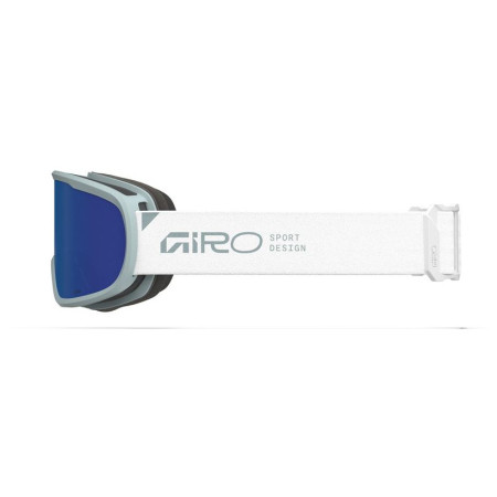 Skibrille Giro Roam White/Silver Stacked-Grey Cobalt/Yellow (2skla)