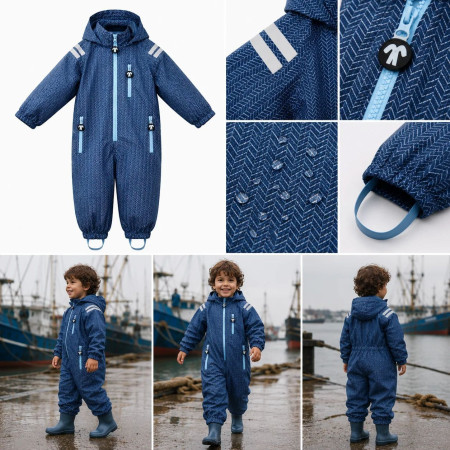 Kinder-Skianzug DucKsday Rainsuit Ranger