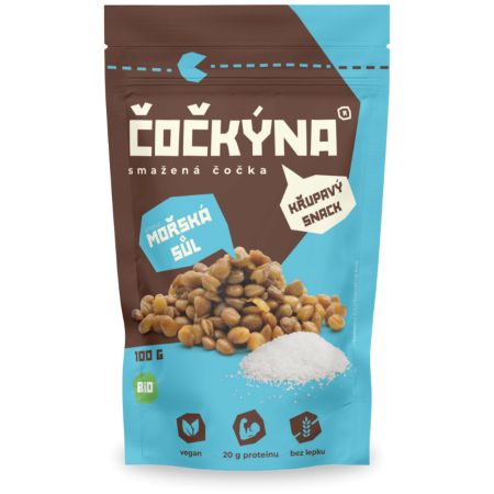 Essen für Unterwegs Čočkýna Gebratene Linsen: Meersalz