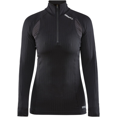 Damen-T-Shirt Craft Active Extreme X Zip schwarz Black