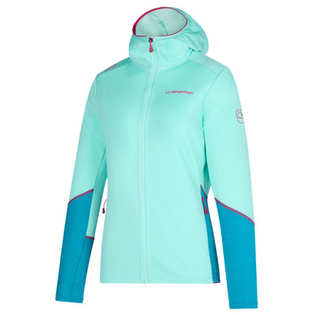 Damen-Sweatshirt La Sportiva Cosmic Hoody W blau/hellblau Turquoise/Crystal