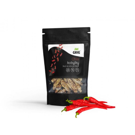 Essbare Heuschrecken Grig Chilli