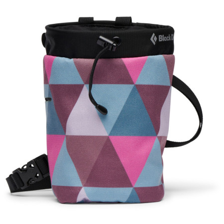 Kreidebeutel Black Diamond Gym Chalk Bag M/L rosa/blau Pink Quilt (6051)