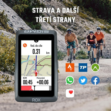 Fahrradcomputer Sigma Rox 12.1 EVO Sensor Set