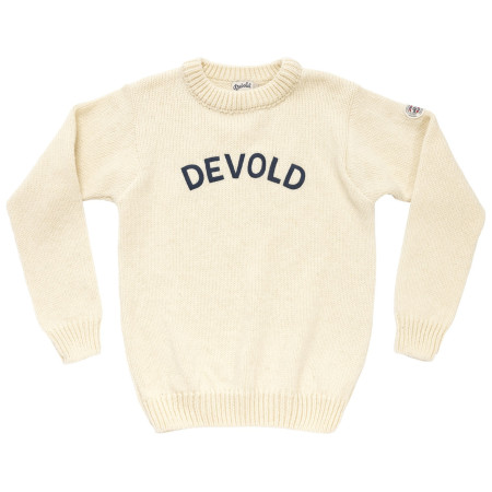 Pullover Devold Nansen Legacy Sweater weiß OFFWHITE/INK