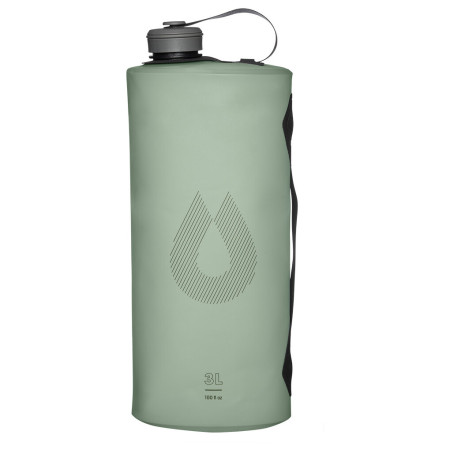 Wasser Faltflasche Hydrapak Seeker 3L grün Sutro Green
