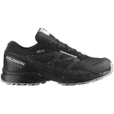 Kinderschuhe Salomon Outway Climasalomon™ Waterproof schwarz Black / Wrought Iron / Metal