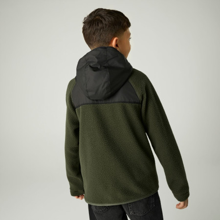 Kinder-Sweatshirt Regatta Munro Hybrid Jacket DarkKhak/Blk