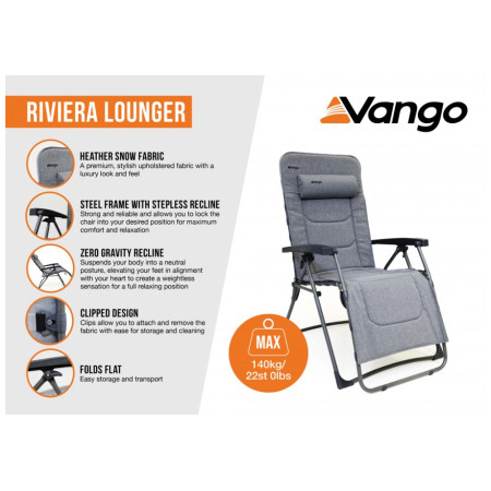 Campingstuhl Vango Riviera Lounger