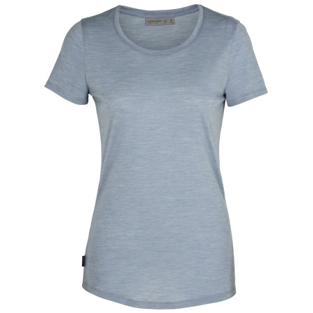 Damen-T-Shirt Icebreaker W Sphere SS Low Crewe grau GravelHeather