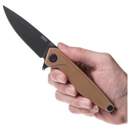 Klappmesser Acta non verba Z300 BB DLC/G10/Liner Lock sand coyote