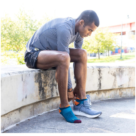 Herrensocken Darn Tough M Run No Show Tab Ultra-Lightweight With Cushion