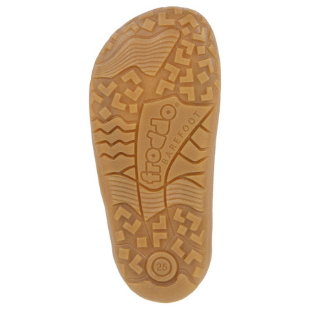 Kinder-Sneaker Frodo Barefoot baze Cognac