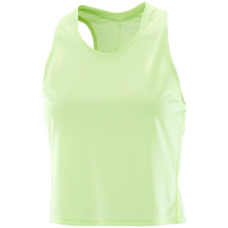 Damenunterhemd Salomon Sense Aero Short Tank W grün Butterfly