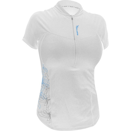 Damen-T-Shirt Silvini Borgo WD253 weiß/blau WhiteBlue