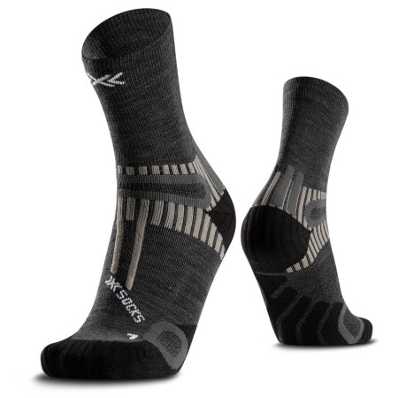 Socken X-Socks Hike Perform Merino Ankle grau