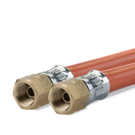 Schlauch Gimeg Plynová hadice 3 m se zavity 1/4" orange oranžová