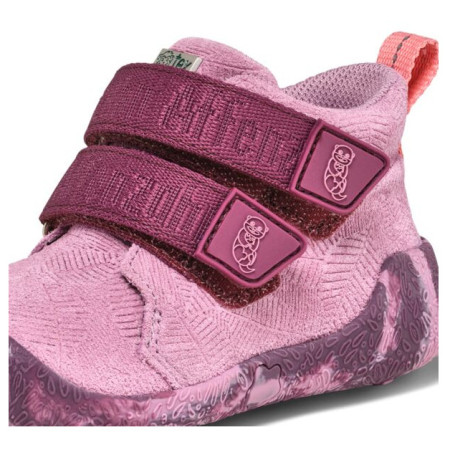 Kinderschuhe Affenzahn Prewalker Low Boot Leather Talky - Otter