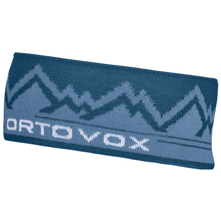 Stirnband Ortovox Peak Headband blau petrol blue