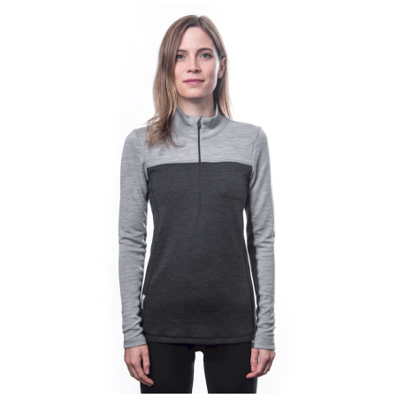 Damen-Funktionsshirt Sensor Merino Bold dl. rukáv zip