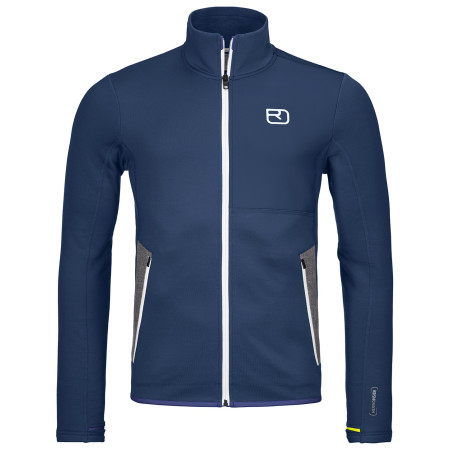 Herren-Sweatshirt Ortovox Fleece Jacket M blau deep ocean