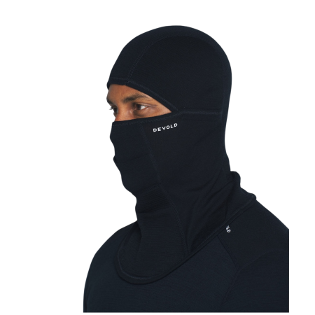 Kapuzenmütze Devold Reverso Merino Balaclava dunkelblau Ink