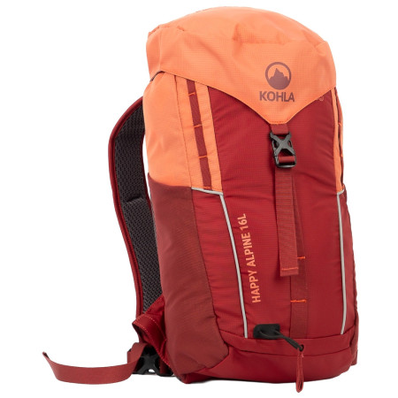 Kinderrucksack Kohla Happy Alpine 16 rot Burnt Sienna
