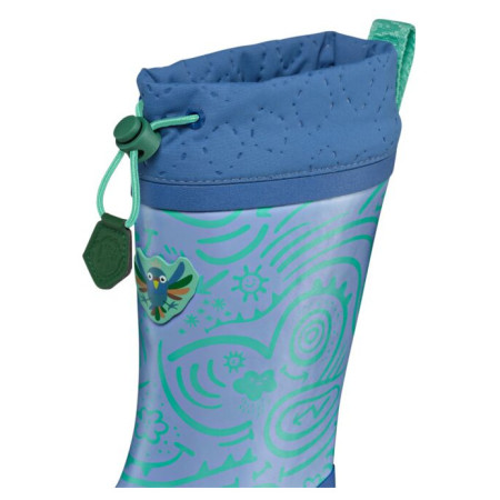 Kinderstiefel Affenzahn Rainboot Vegan Puddly Bird of Paradise