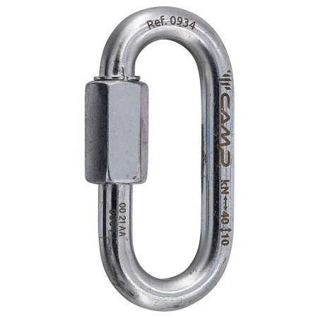Mailon-Karabiner Camp Oval Quick Link 8mm silber