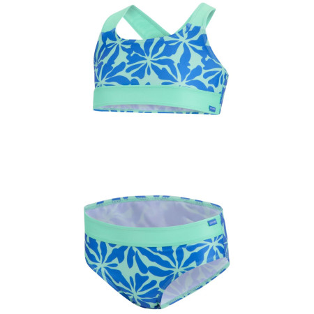 Kinderbadeanzug Regatta Dakaria Bikini III SnBluIcGrnFl