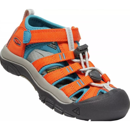 Kindersandalen Keen Newport H2 JR orange/blau safety orange/fjord blue
