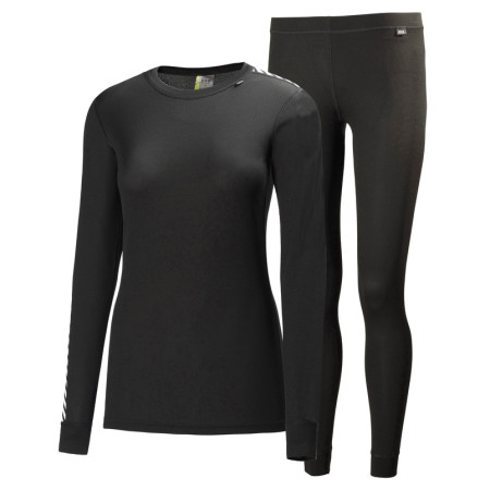 Damen Funktionsset Helly Hansen W Hh Comfort Light Set schwarz Black