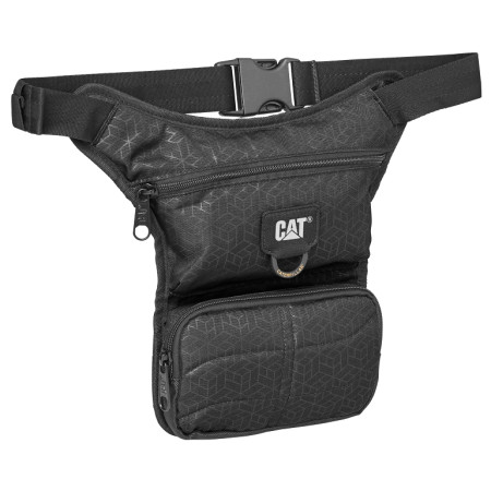 Hüfttasche Caterpillar Millennial Classic schwarz Black Heat Embossed