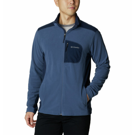 Herren-Sweatshirt Columbia Klamath Range™ Full Zip blau Dark Mountain, Collegiate Navy