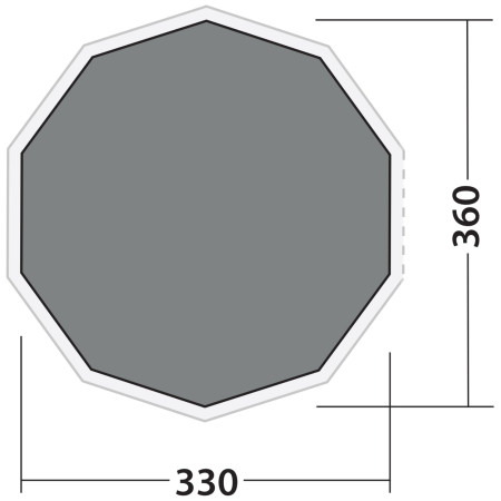 Teppich Robens Fleece Carpet Klondike