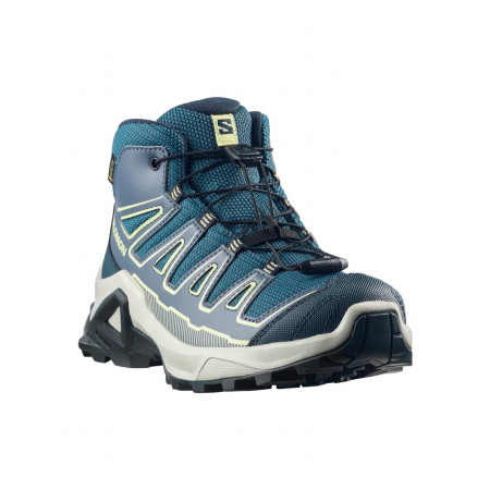 Kinderschuhe Salomon X Ultra Mid Gtx J Grisaille-Spellbound-Butterfly