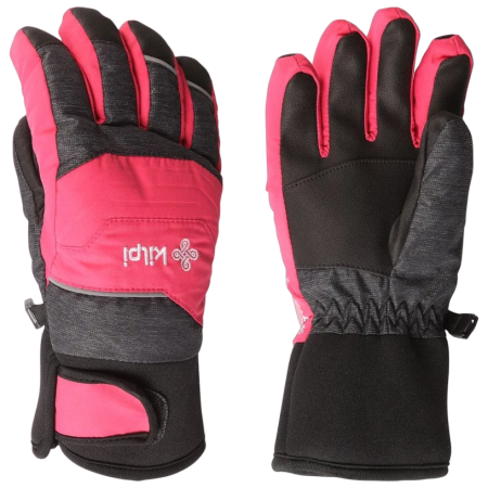 Kinder Skihandschuhe Kilpi Skimi-J rosa PNK