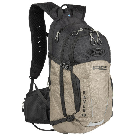 Fahrradrucksack R2 Blue Jay schwarz/beige